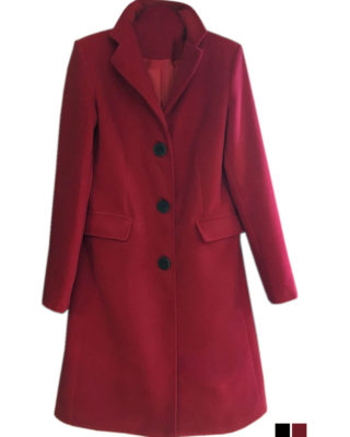 CAPPOTTO BORDEAUX LUNGO