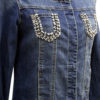 GIACCA JEANS PERLINE TASCA