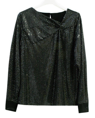 BLUSA ARRICCIATO LATERALE