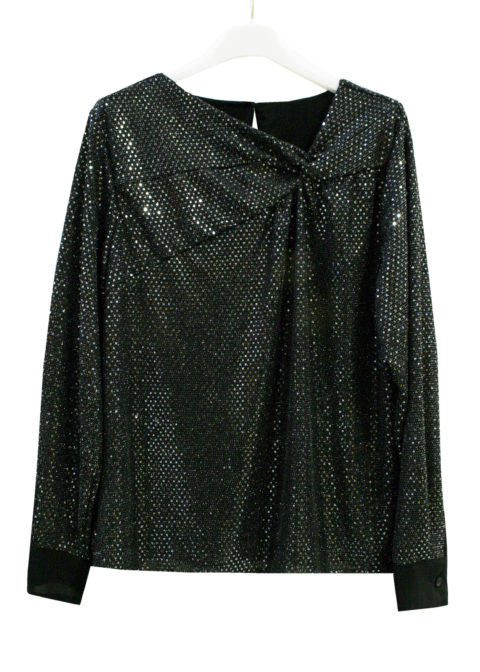 BLUSA ARRICCIATO LATERALE